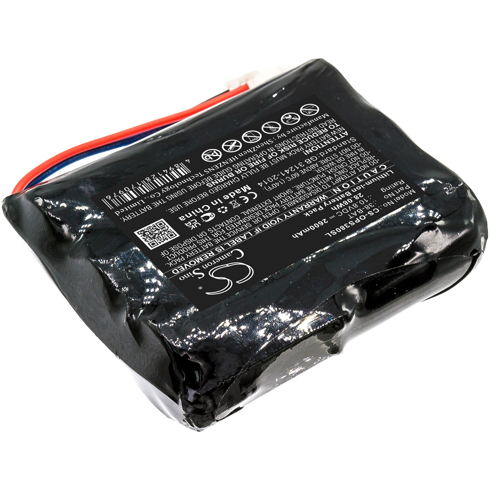 Batteri till Utrustning, undersökning, test för Olympus
