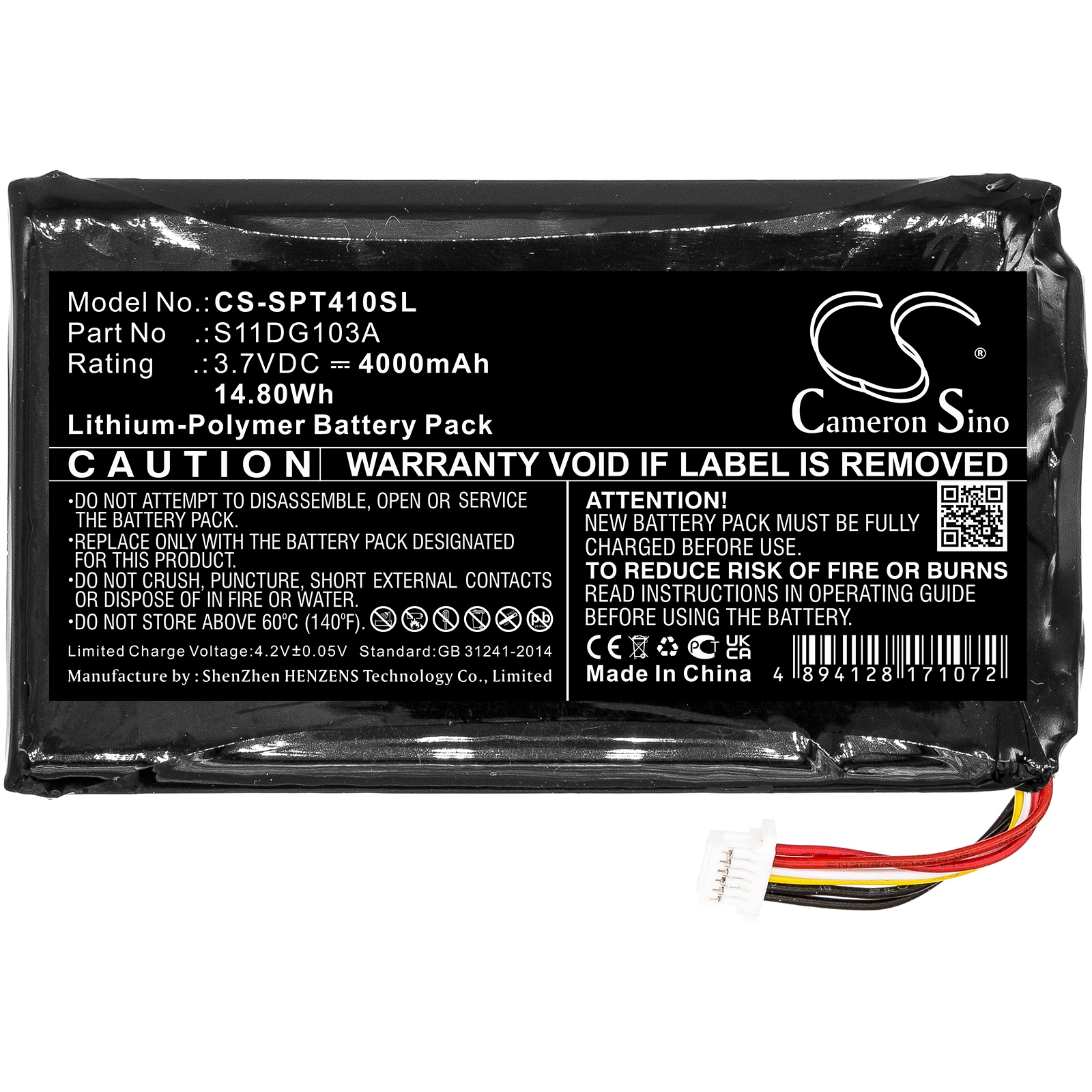 Batteri till Utrustning, undersökning, test för Spectra Precision T41