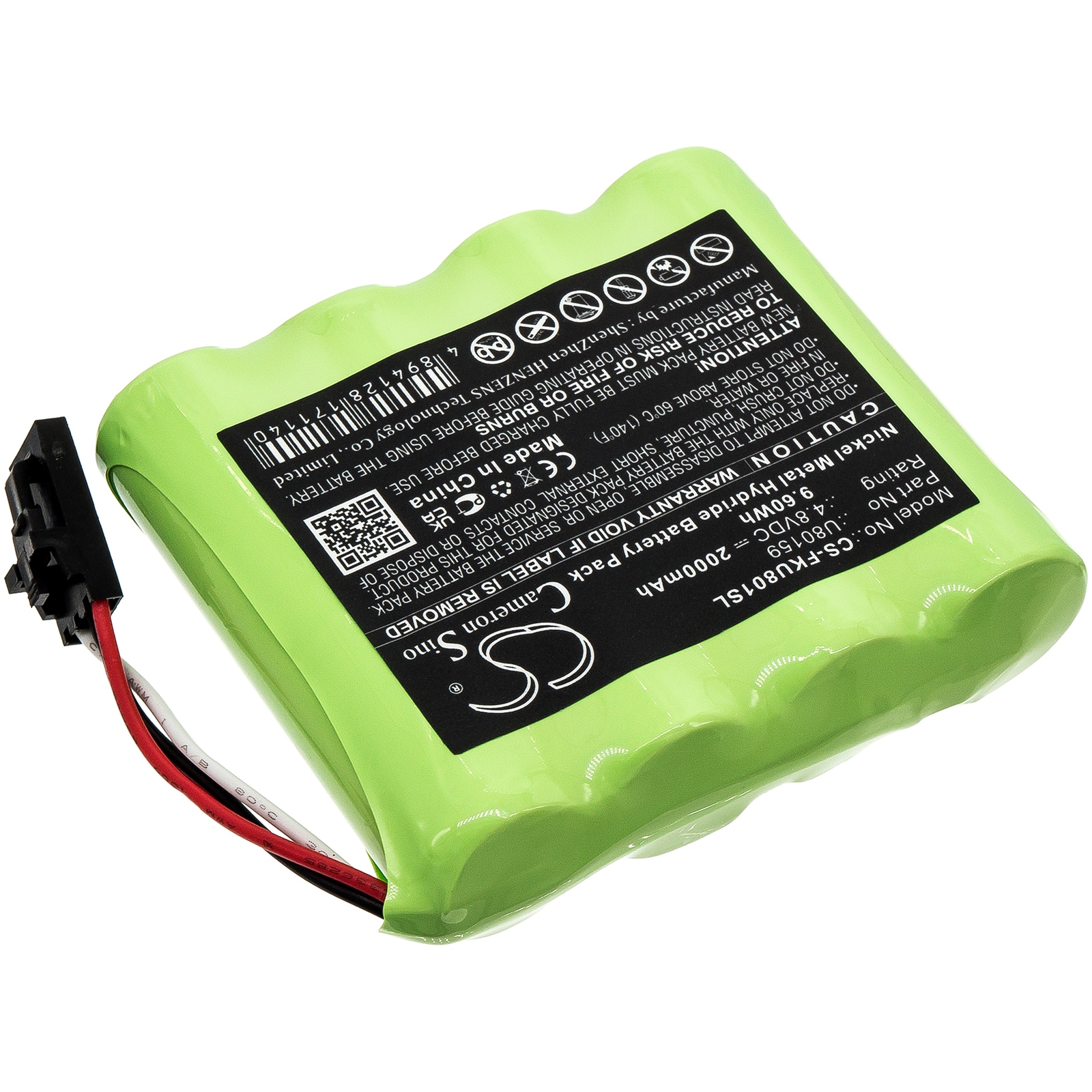 Batteri till Utrustning, undersökning, test för Fluke 2411129
