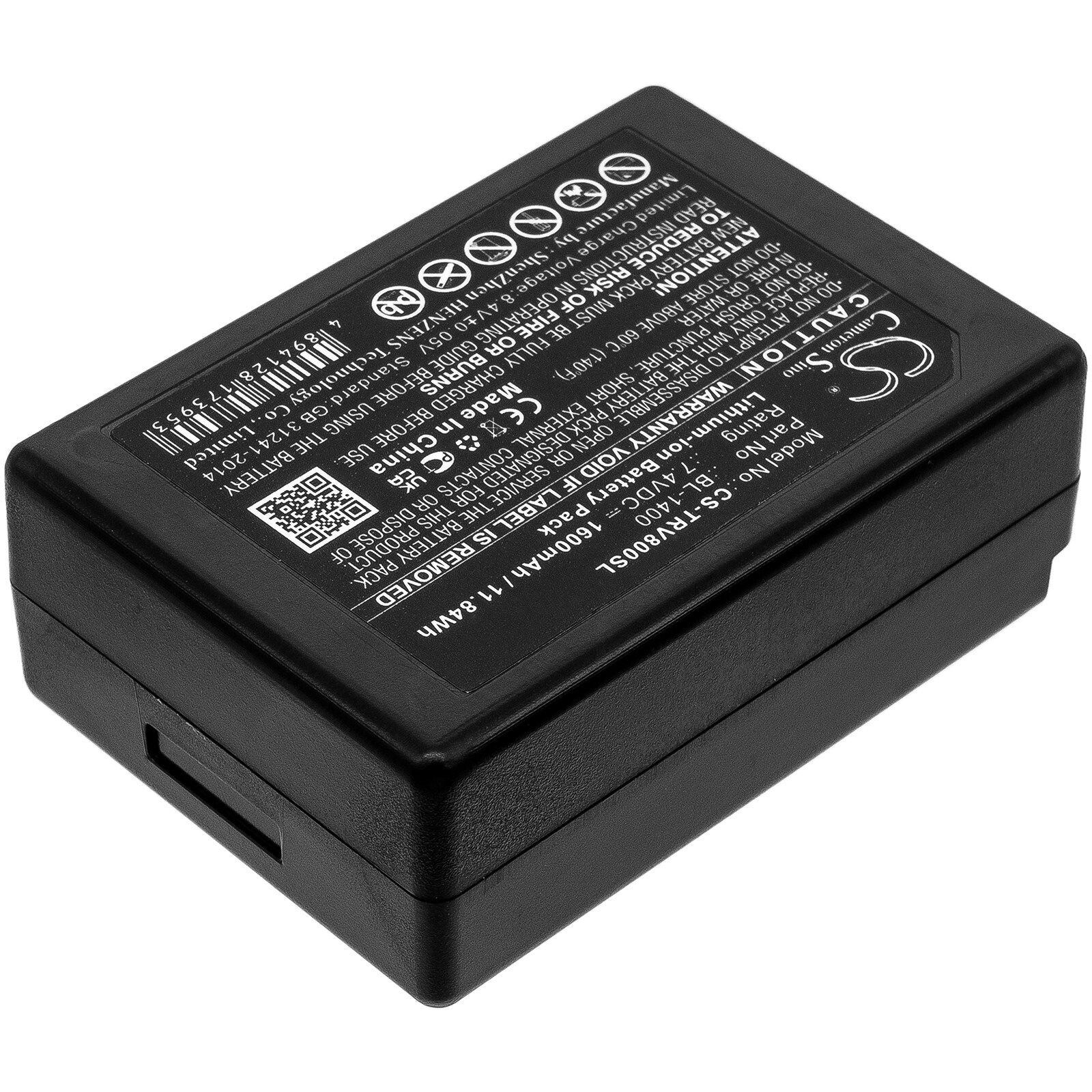 Batteri till Utrustning, undersökning, test för Hi-Target V8, V9, V10RTK