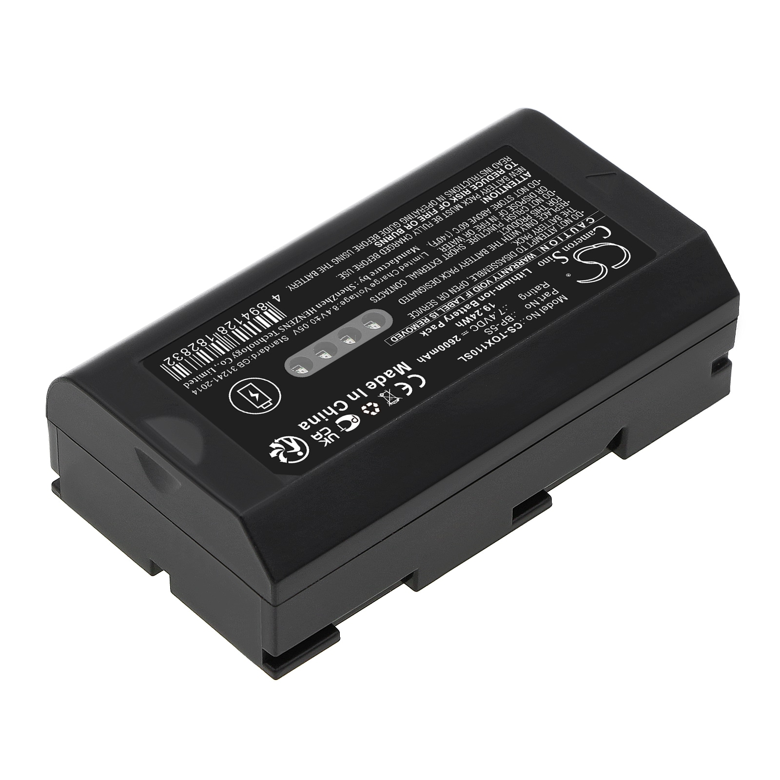 Batteri till Utrustning, undersökning, test för Leica CS07