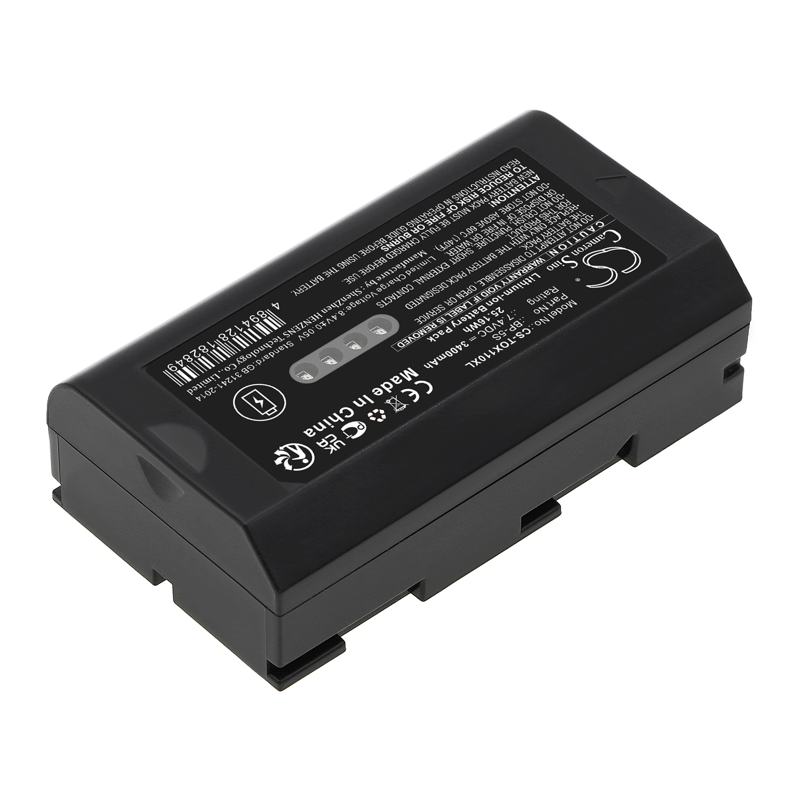 Batteri till Utrustning, undersökning, test för Leica CS07