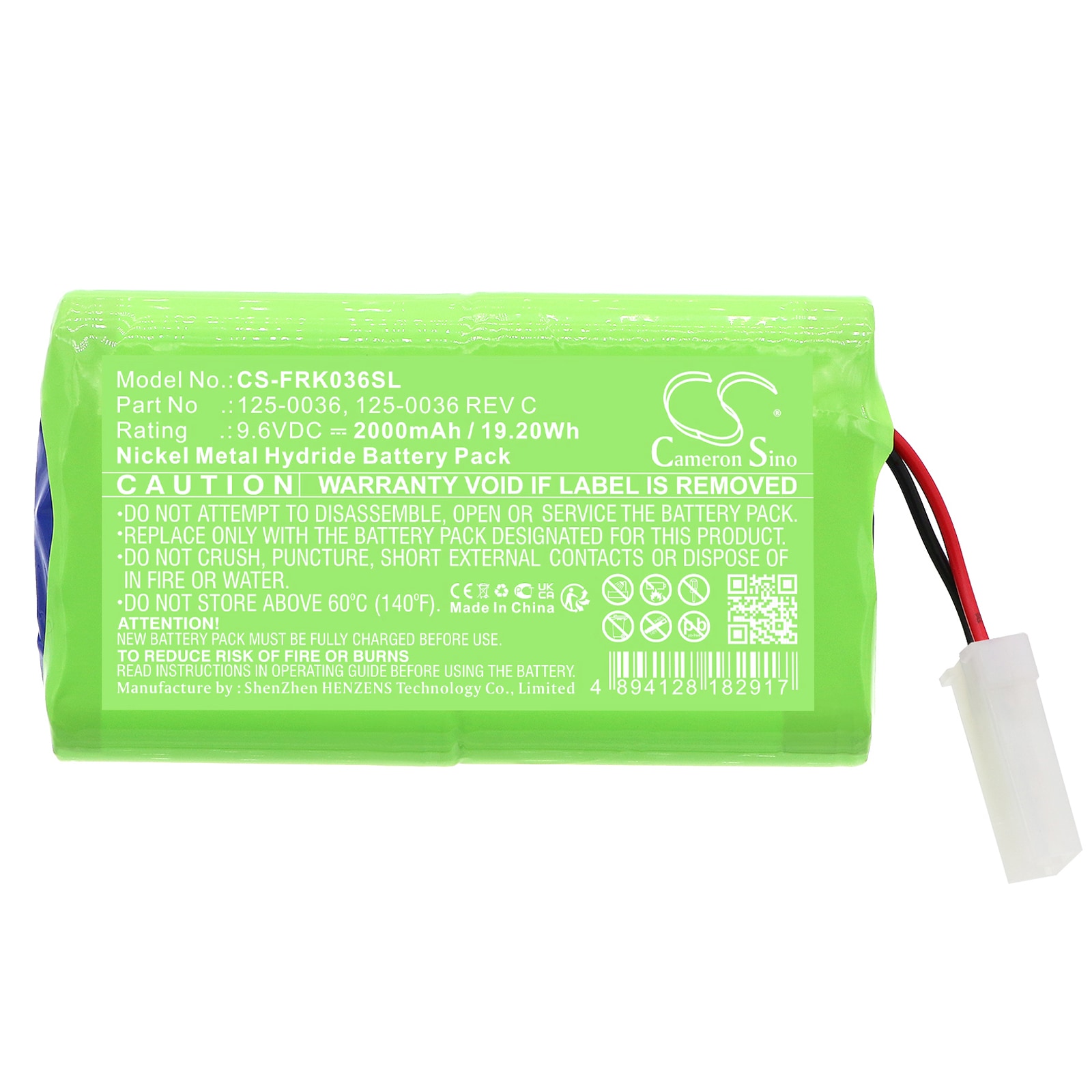 Batteri till Utrustning, undersökning, test för Franklin Celltron Ultra