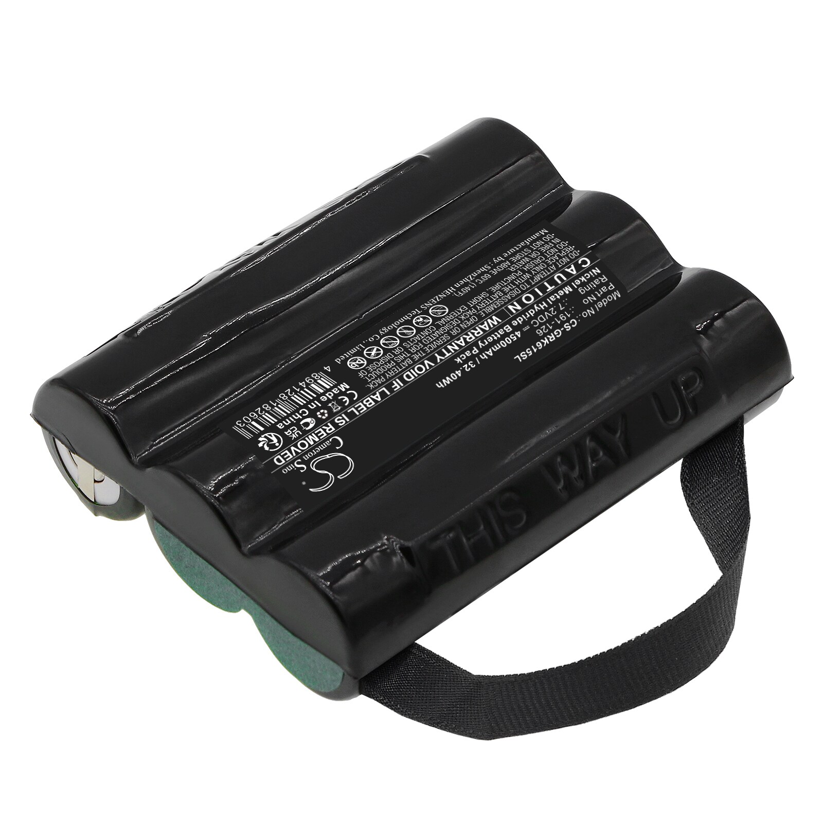 Batteri till Utrustning, undersökning, test för GE Druck DPI 610, Druck DPI 615 m.fl.