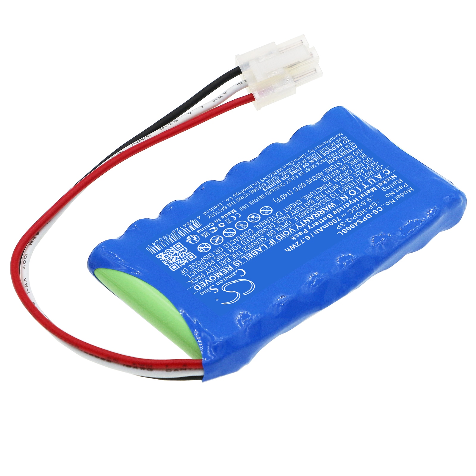 Batteri till Utrustning, undersökning, test för Dranetz HDPQ-SP-Xplorer400 m.fl.
