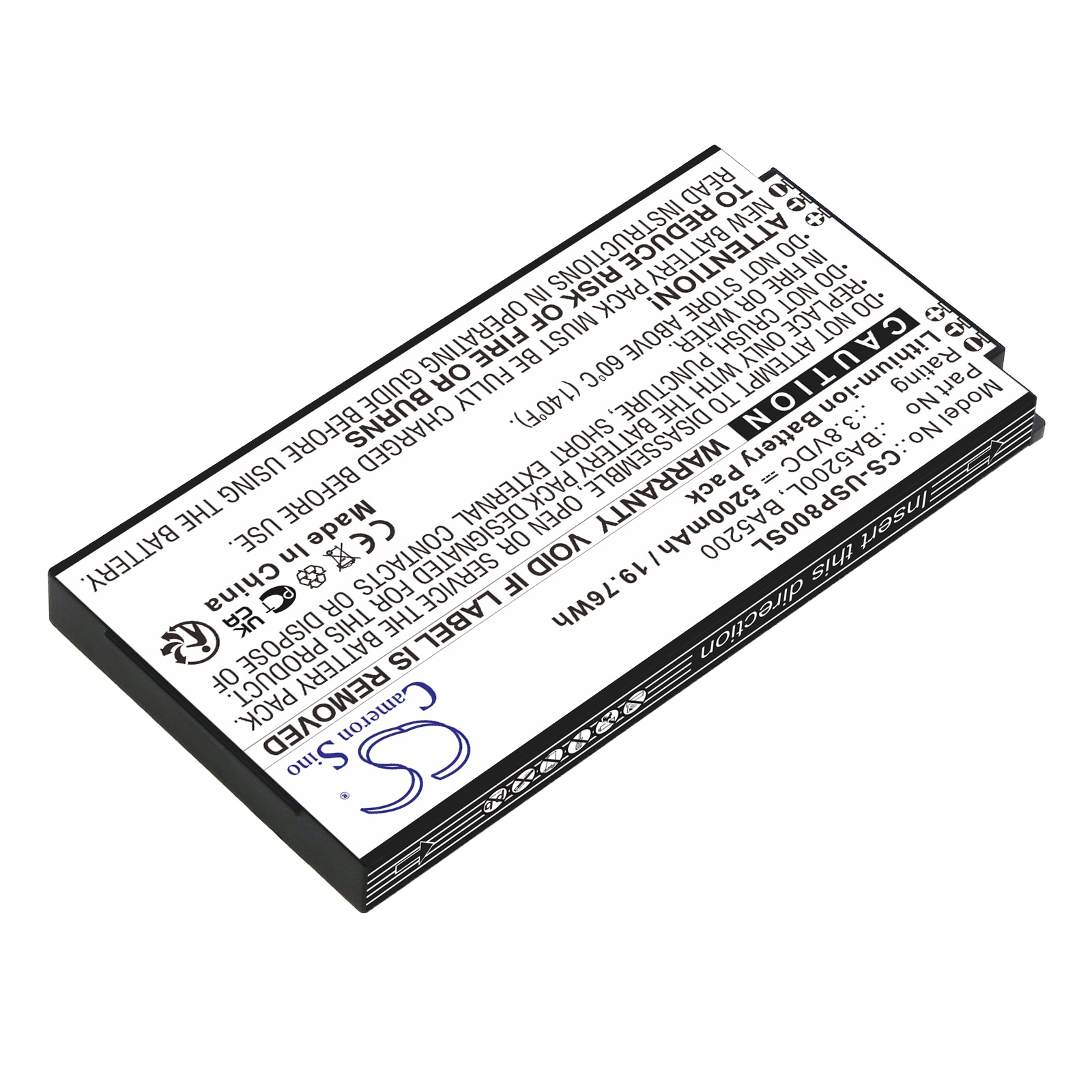 Batteri till Utrustning, undersökning, test för UniStrong P8II E