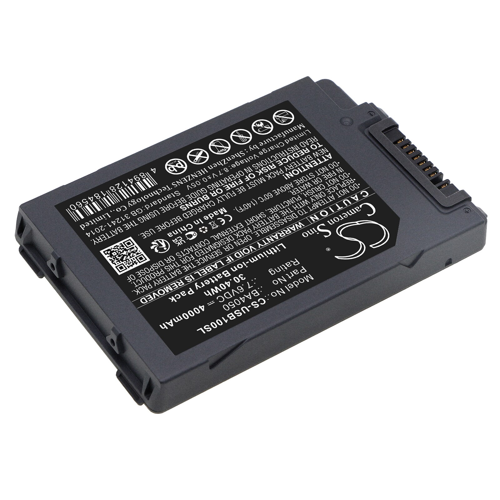 Batteri till Utrustning, undersökning, test för UniStrong LZ-WB10HC, UC-BS55, UC-BE55 m.fl.