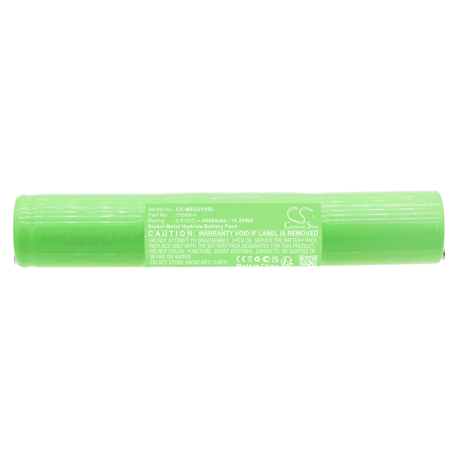 Batteri till Utrustning, undersökning, test för Megger 218650