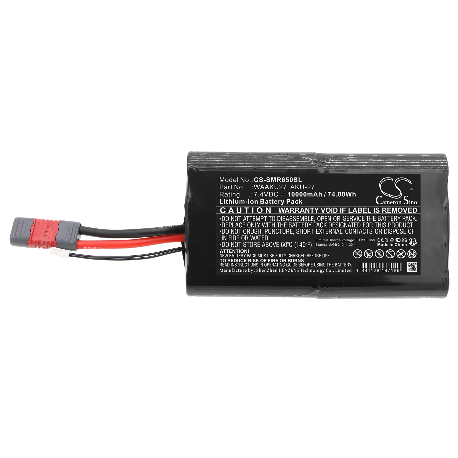 Batteri till Utrustning, undersökning, test för Sonel MMR-650 Low Resistance Meter