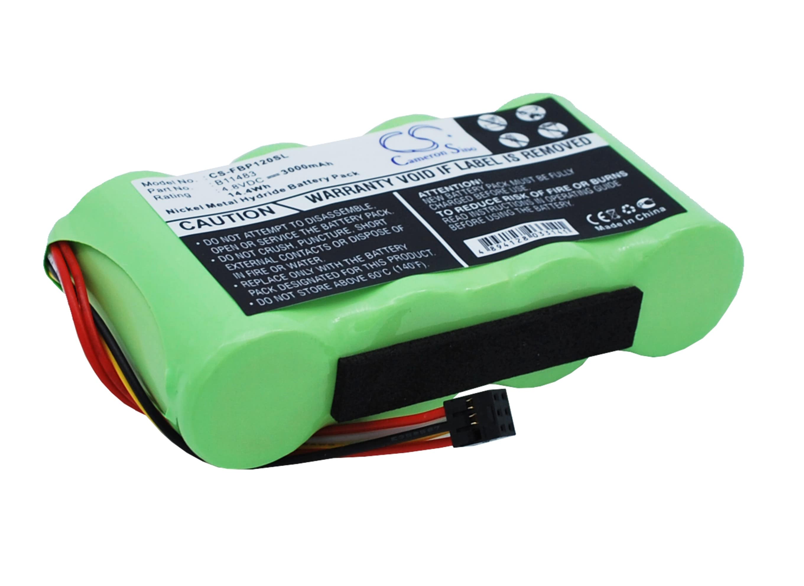 Batteri till Utrustning, undersökning, test för Fluke Scopemeter 120 m.fl.