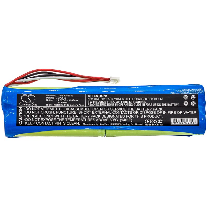Batteri till Utrustning, undersökning, test för BK Precision 2650, 2658 m.fl.