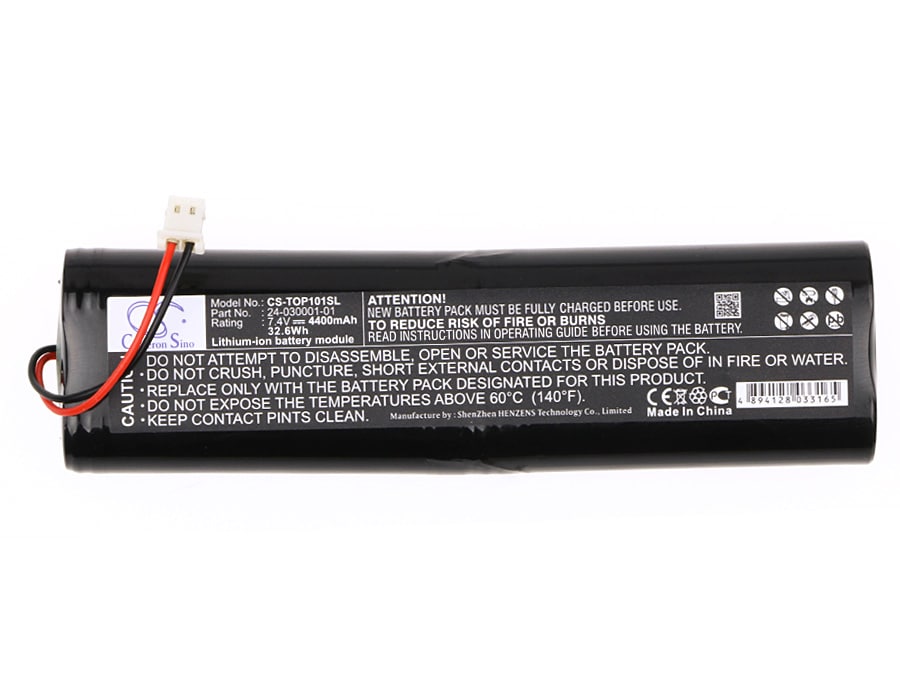 Batteri till Utrustning, undersökning, test för Topcon Hiper Pro, Hiper Lite Plus m.fl.