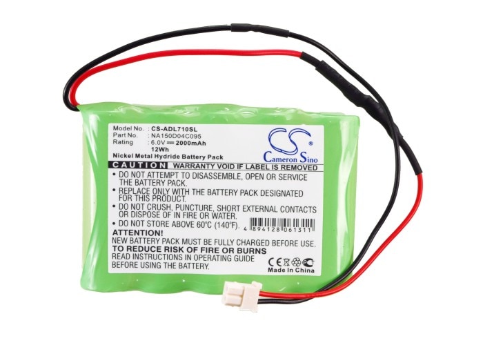 Batteri till Utrustning, undersökning, test för Snap On/Sun LS2000, UEI ADL7100