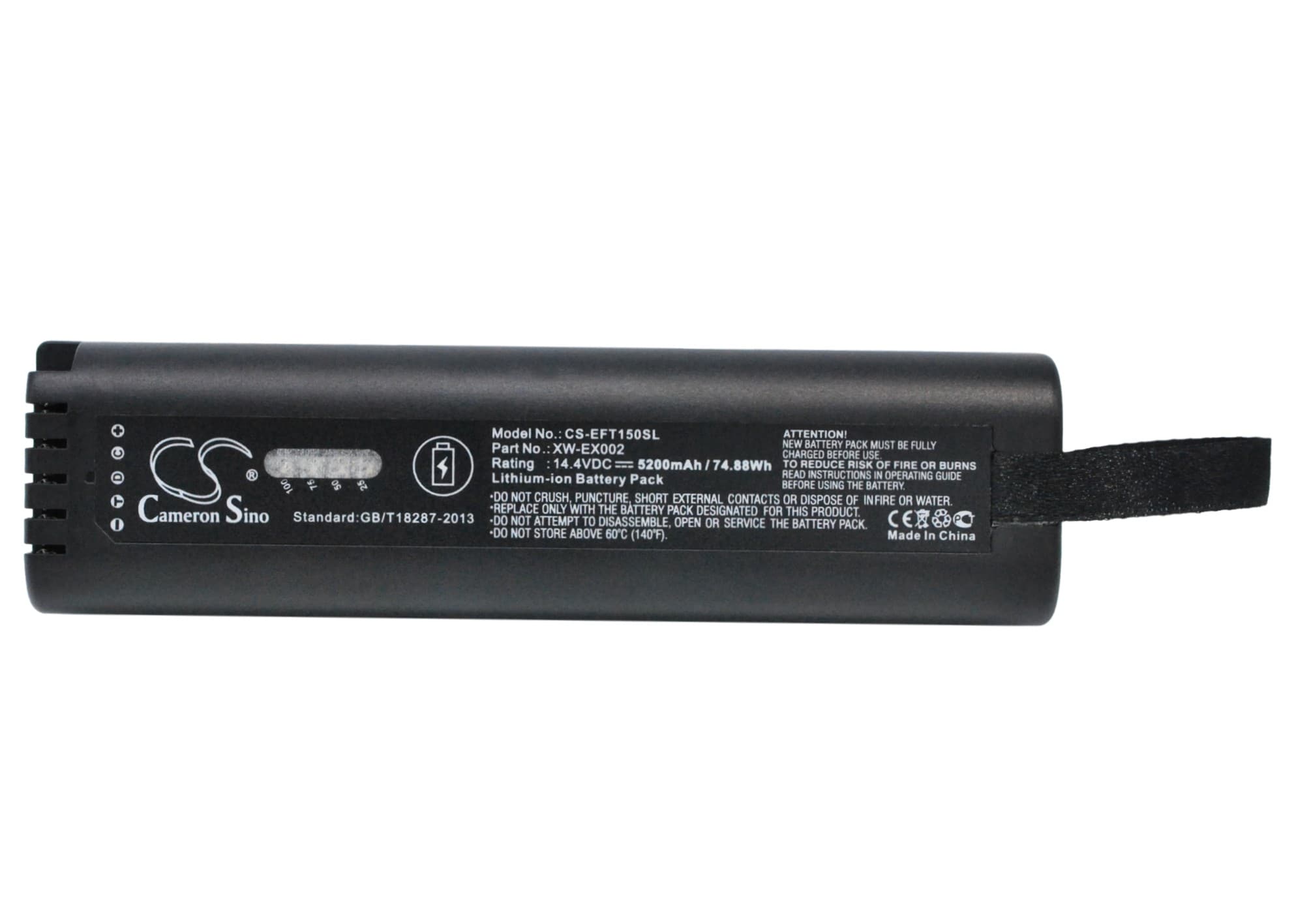 Batteri till Utrustning, undersökning, test för EXFO FTB-150, FTB-200