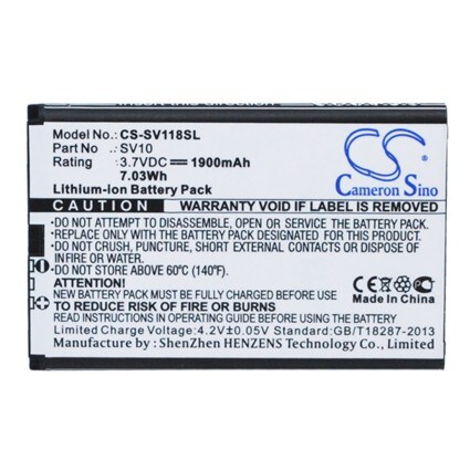 Batteri till Utrustning, undersökning, test för Sieval SV-118