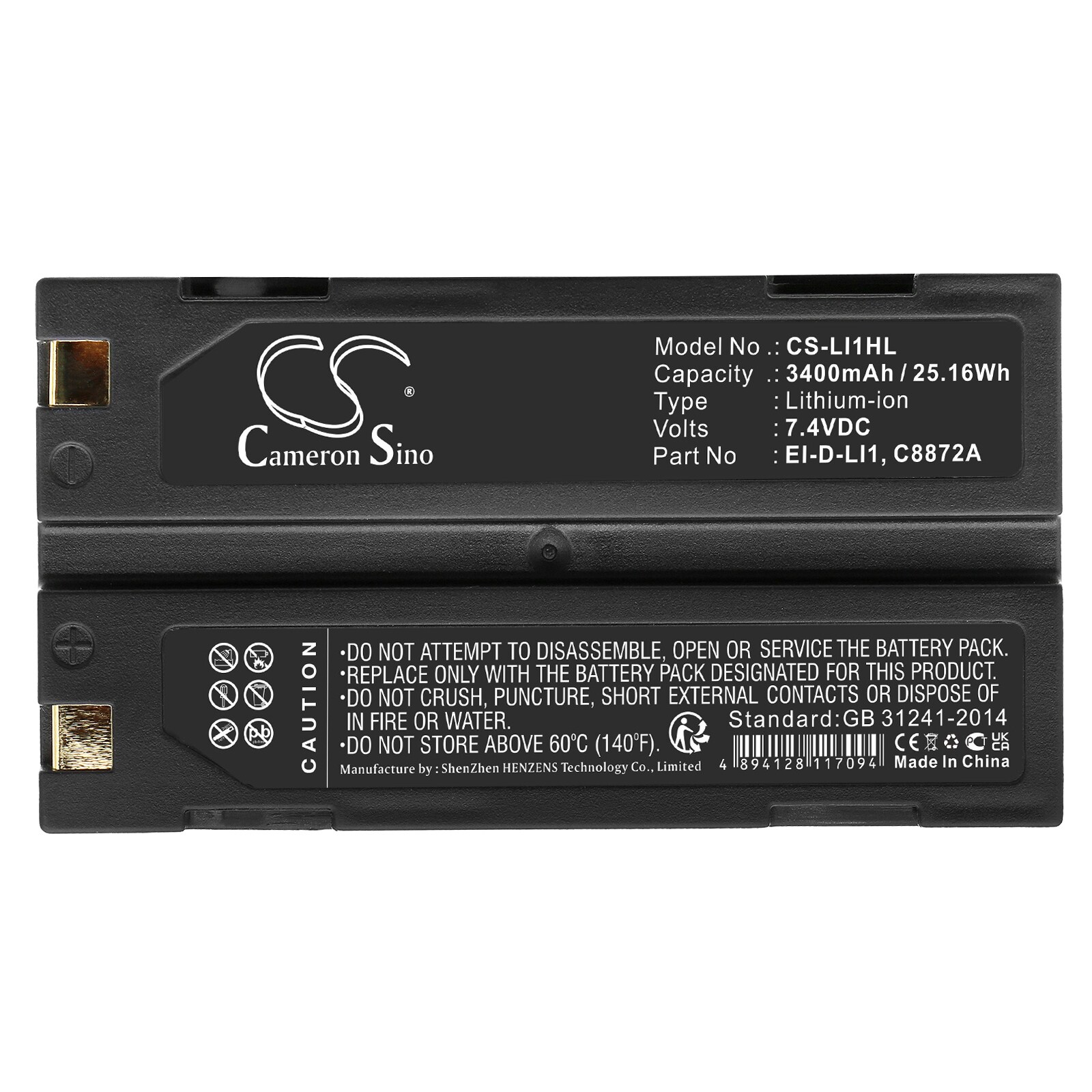Batteri till Utrustning, undersökning, test för Spectralink Epoch 35
