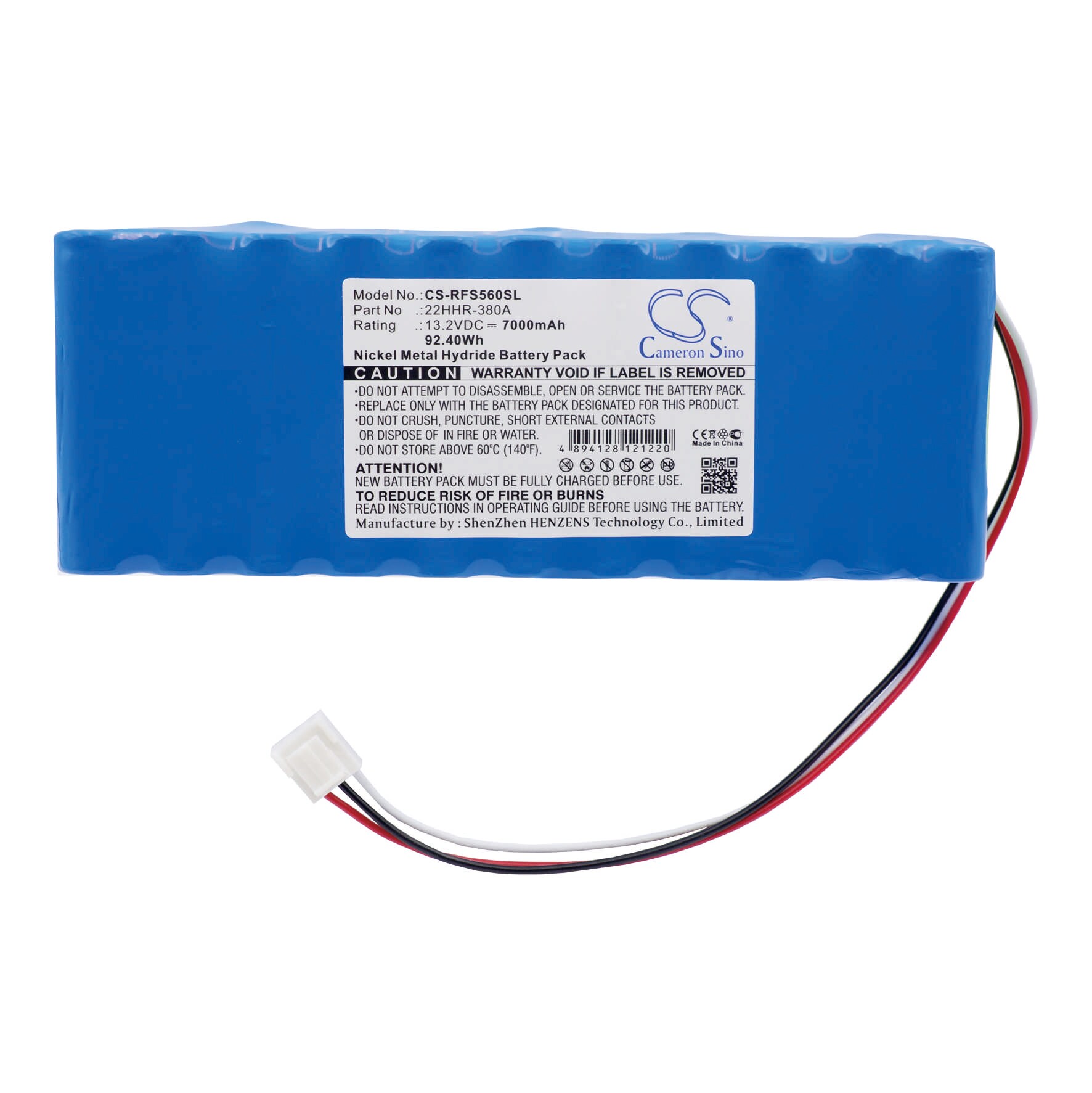 Batteri till Utrustning, undersökning, test för Rohde & Schwarz