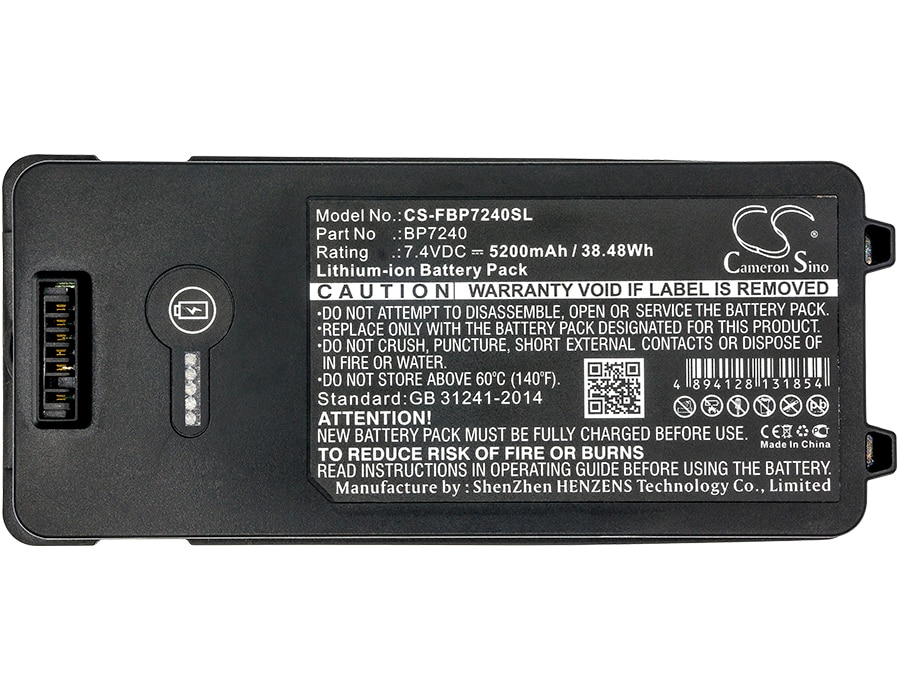 Batteri till Utrustning, undersökning, test för Fluke 754, 753, 754 VIP2 m.fl.