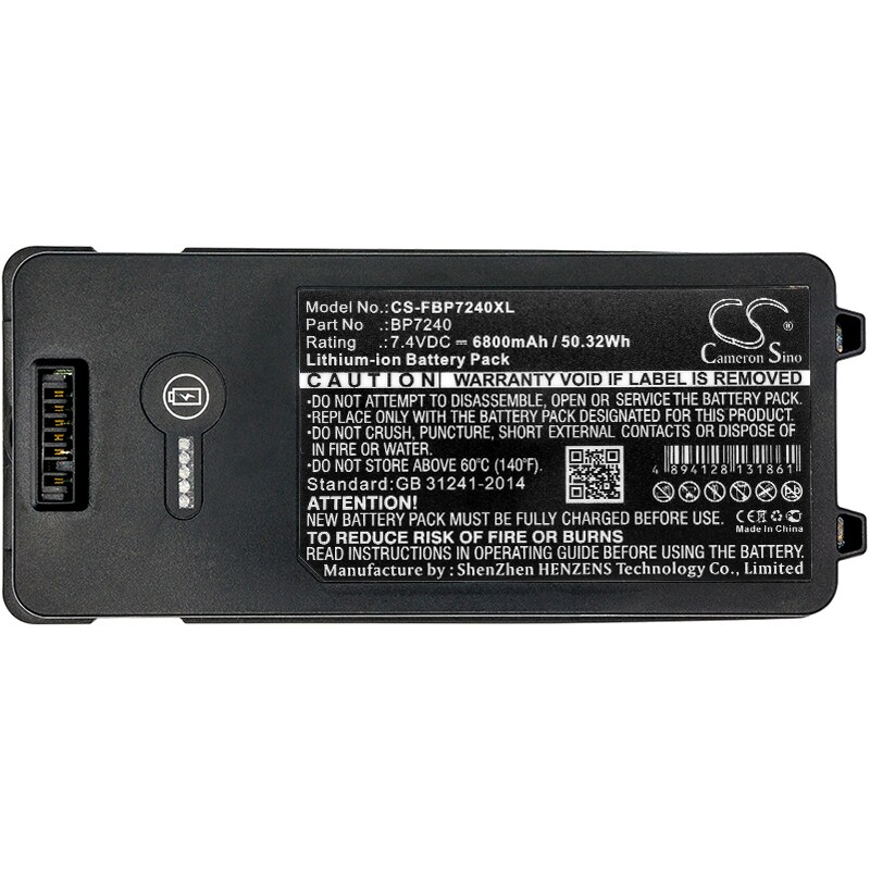 Batteri till Utrustning, undersökning, test för Fluke 754, 753, 754 VIP2 m.fl.