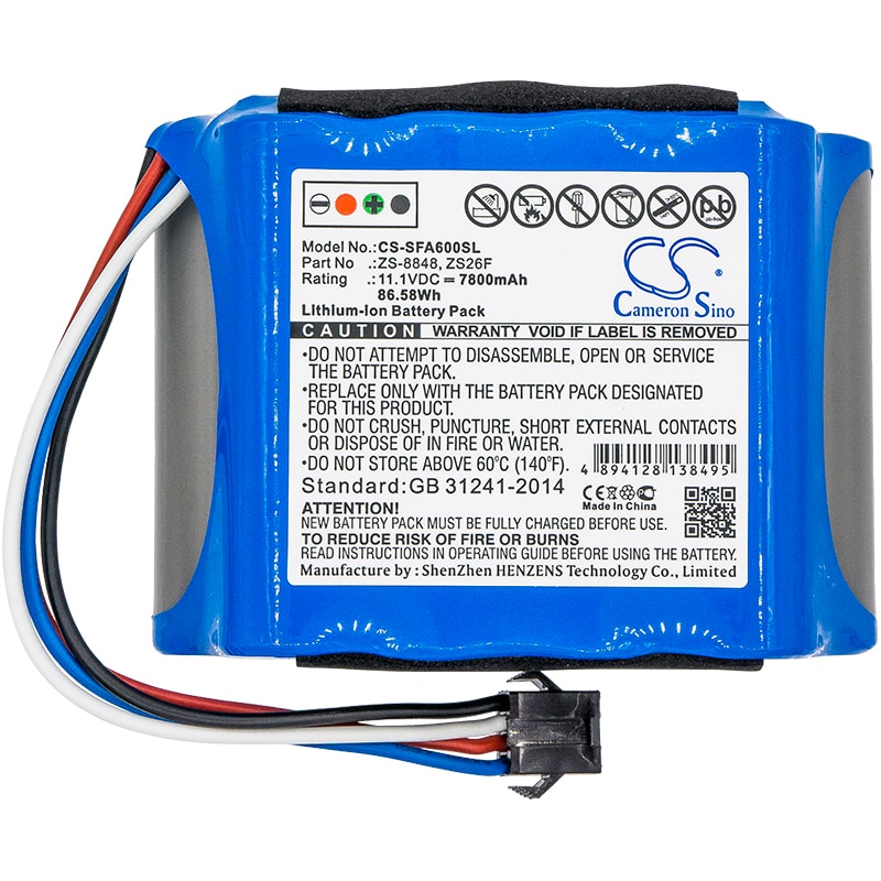 Batteri till Utrustning, undersökning, test för Signal Fire AI-6, SA-2