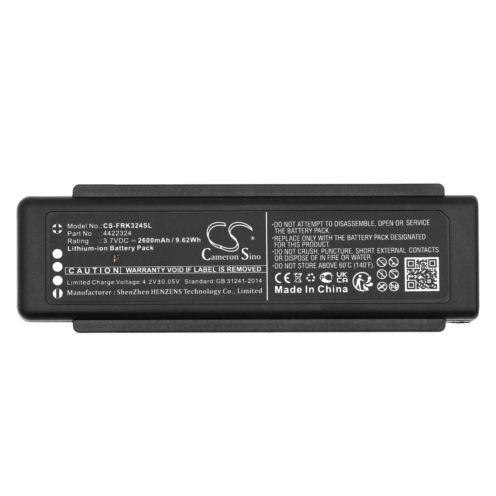 Batteri till Utrustning, undersökning, test för Fluke Raytek Raynger 3i Plus
