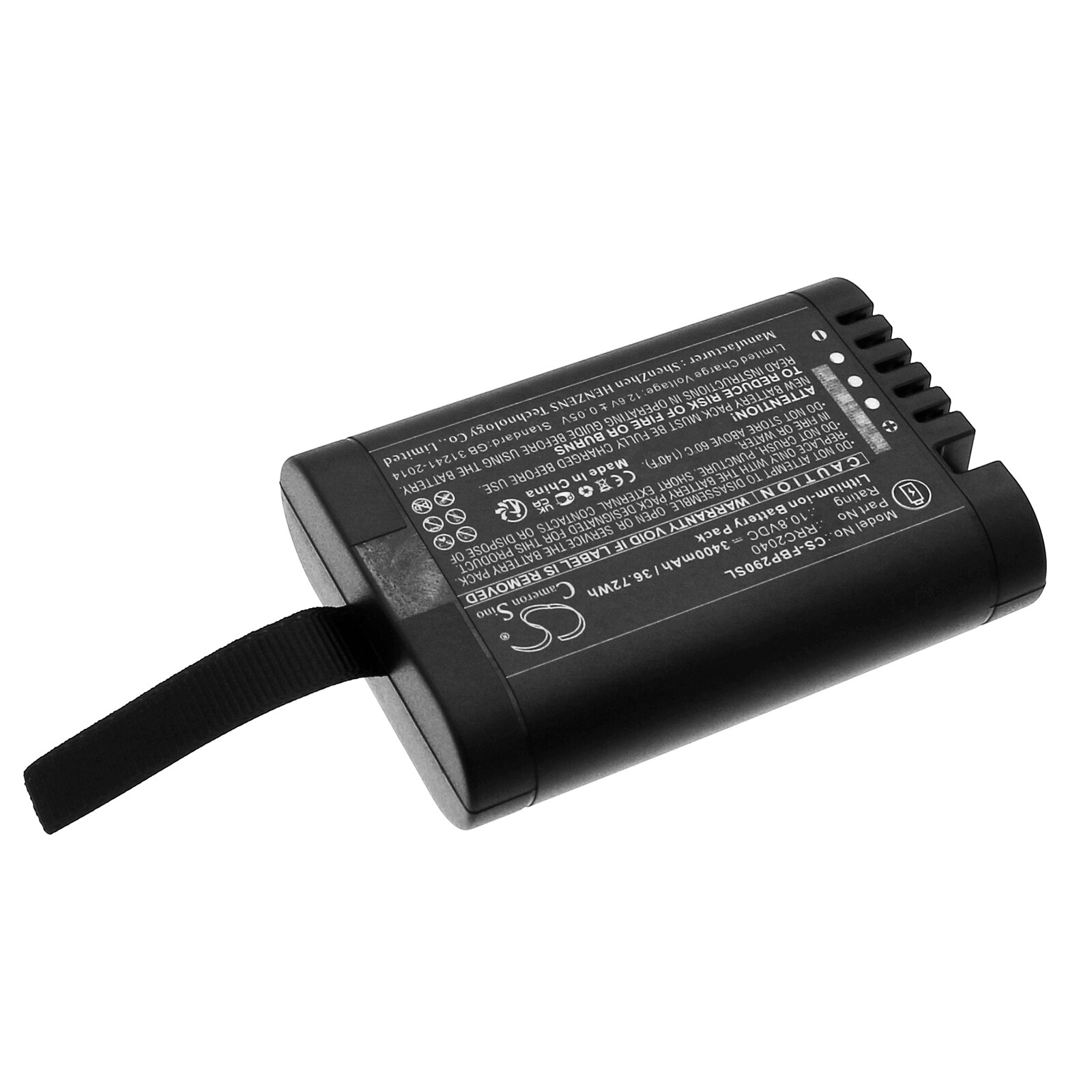 Batteri till Utrustning, undersökning, test för Fluke 190 II, 430 II Scopemeter m.fl.