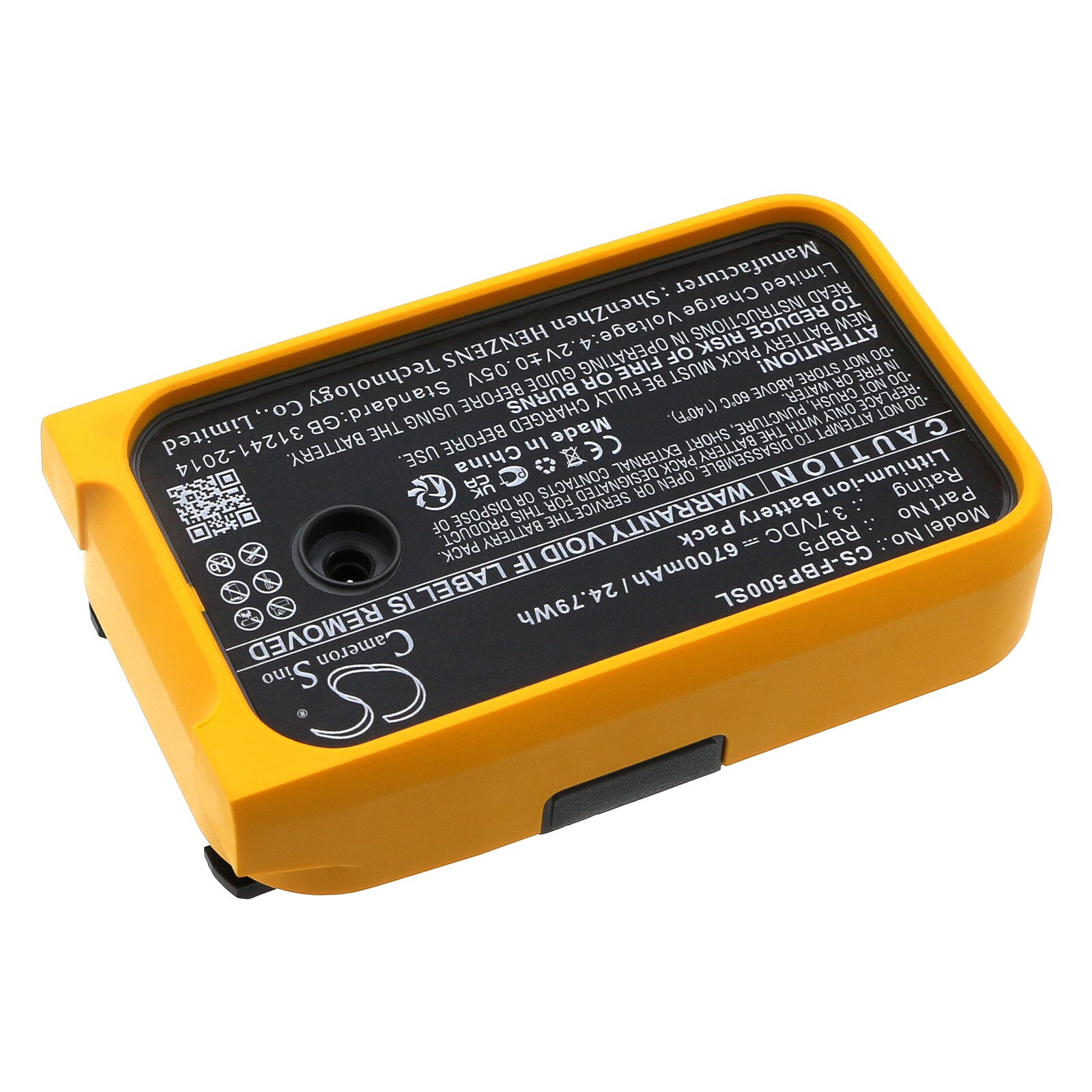 Batteri till Utrustning, undersökning, test för Fluke 6XG45, PLS 180G, 6XG46 m.fl.