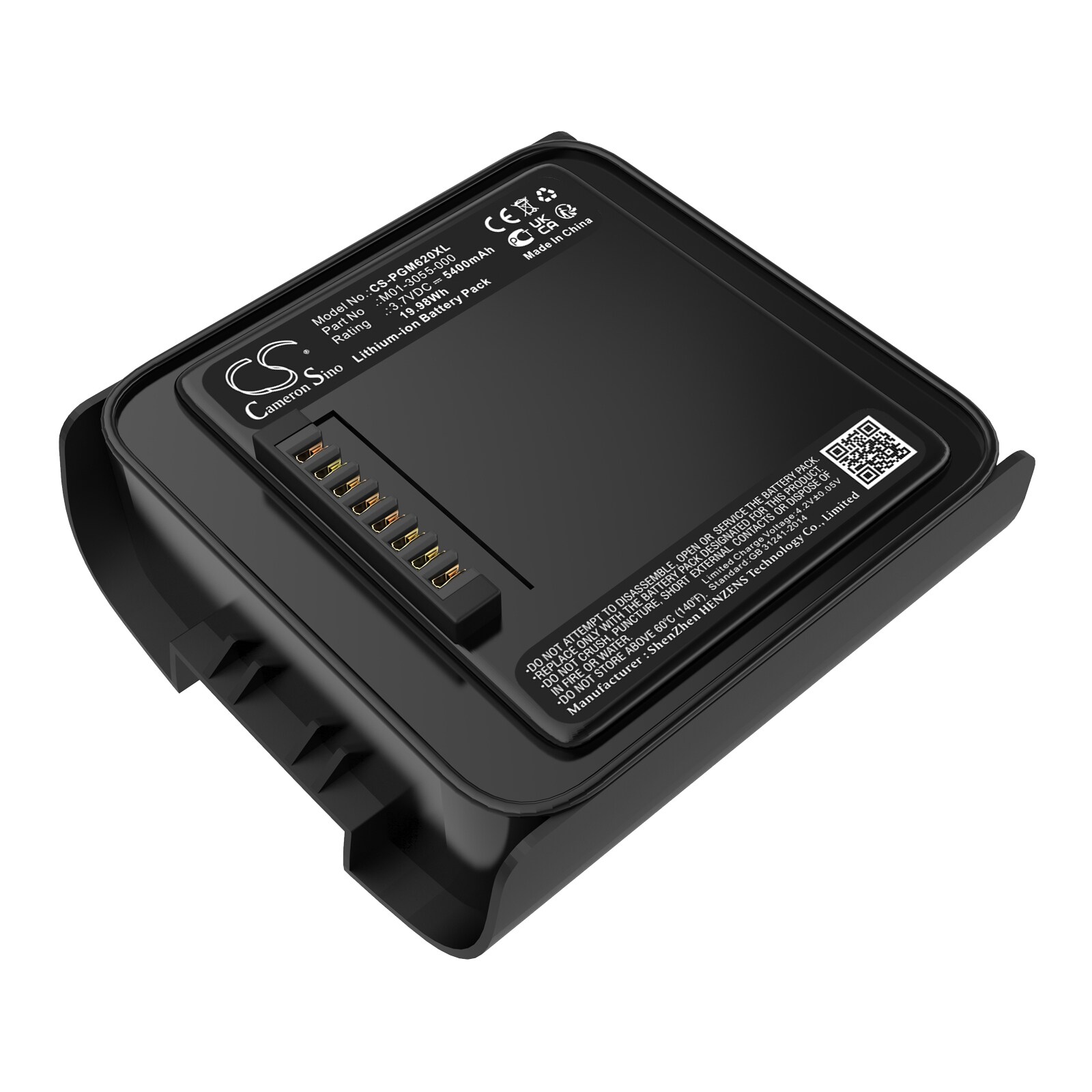 Batteri till Utrustning, undersökning, test för MicroRAE PGM-6208, PGM-6228