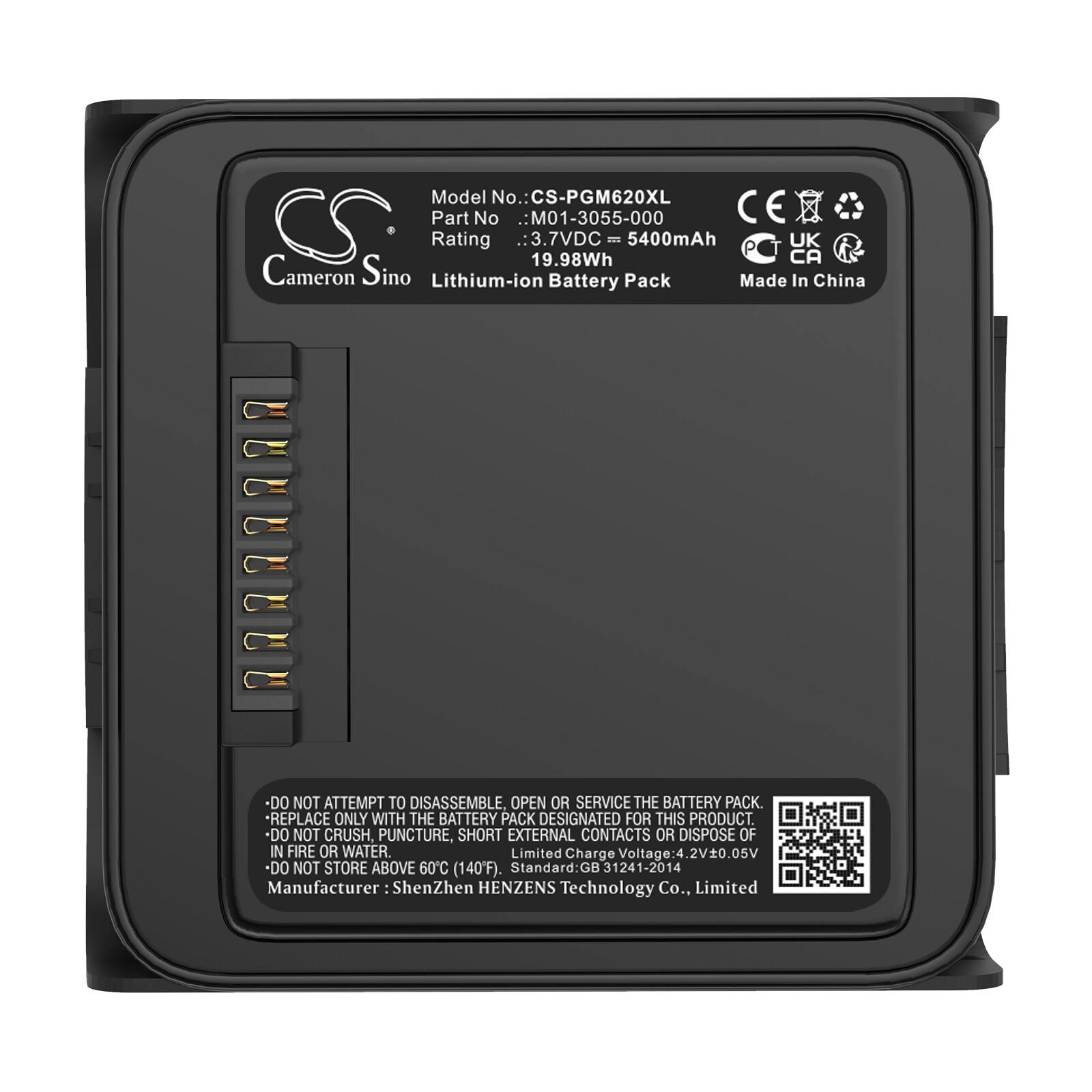 Batteri till Utrustning, undersökning, test för MicroRAE PGM-6208, PGM-6228