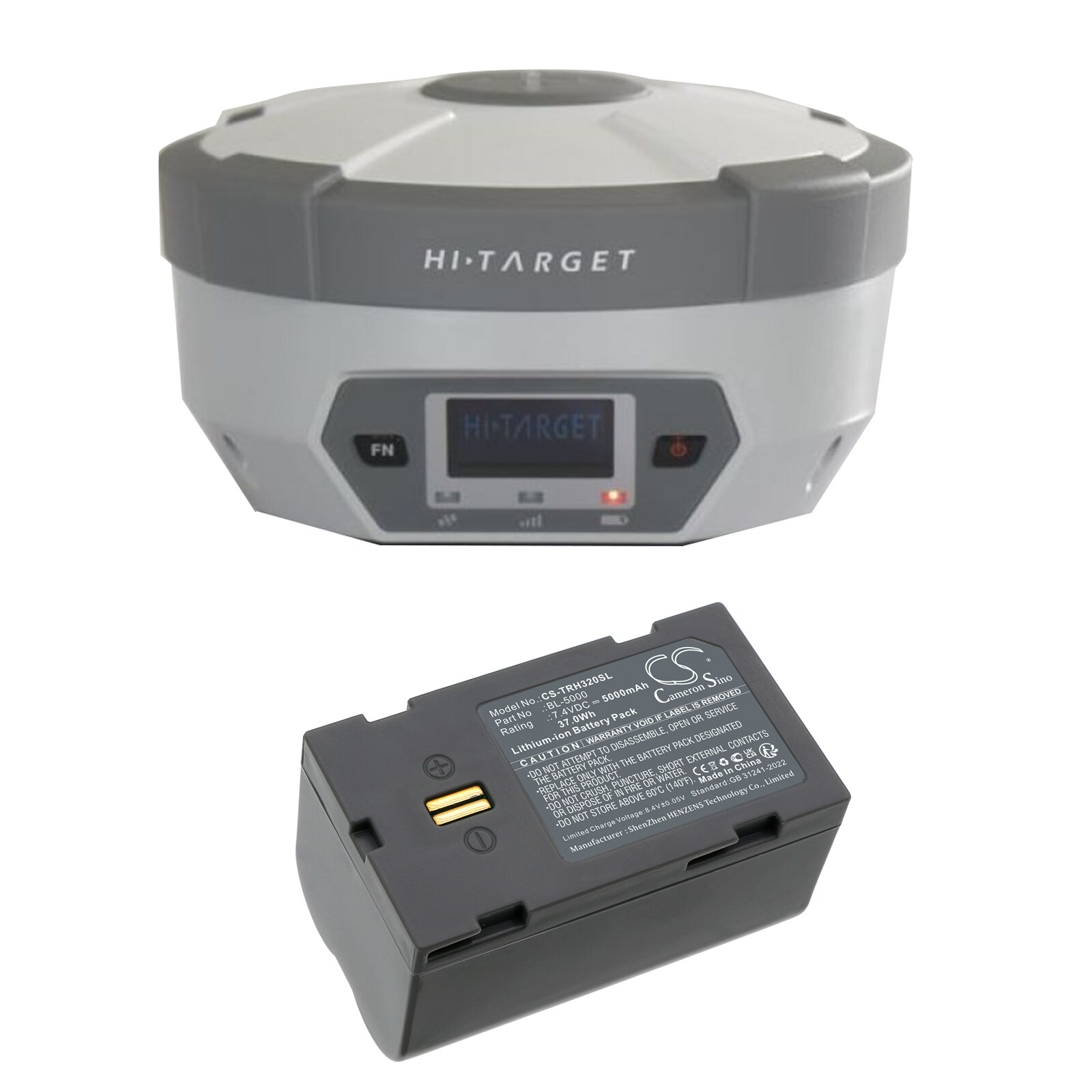 Batteri till Utrustning, undersökning, test för Hi-Target F61, F66, H32 m.fl.