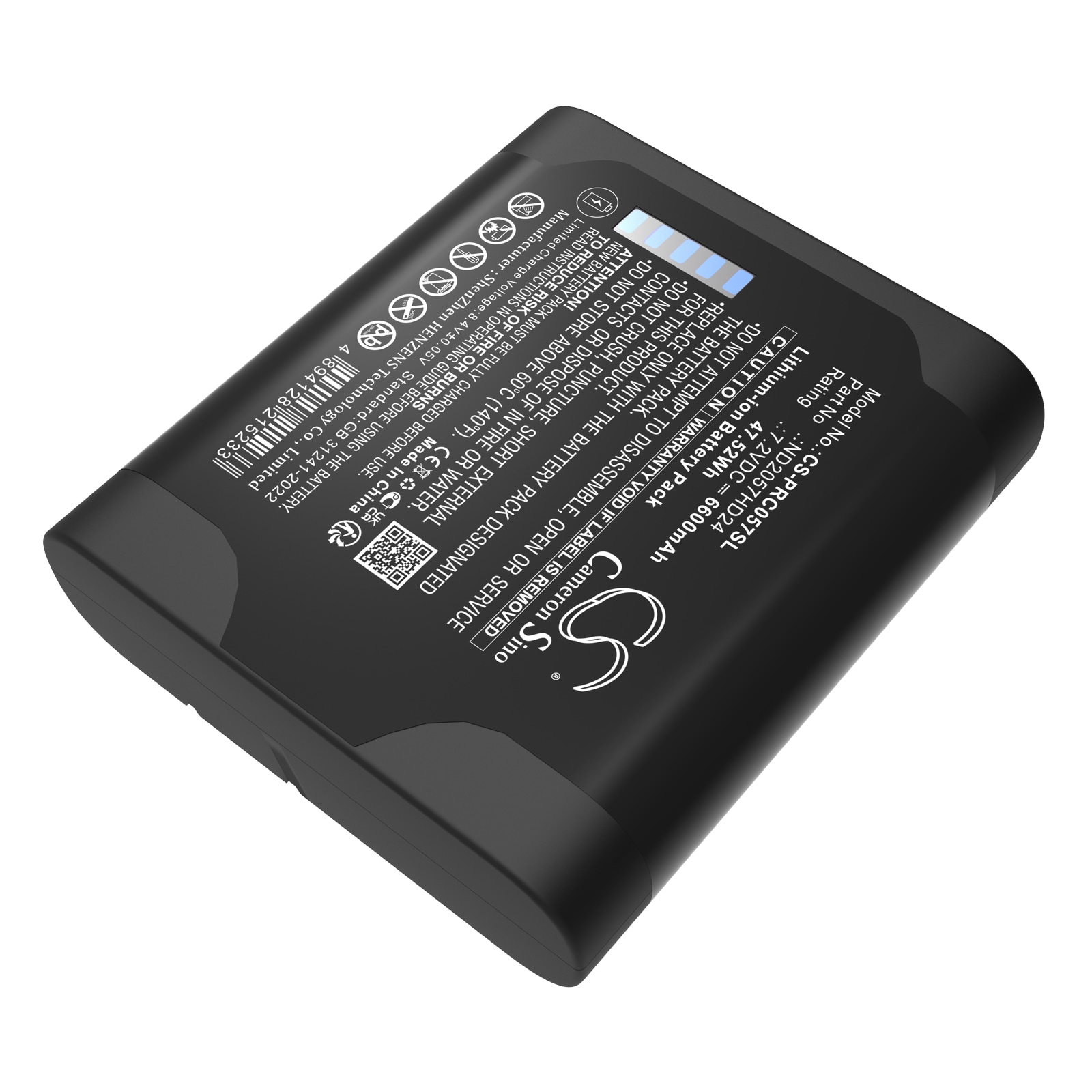 Batteri till Utrustning, undersökning, test för Panametrics PT900