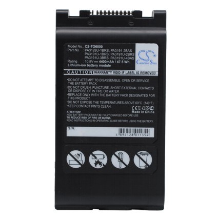 Batteri till Notebook, Bärbar dator för Toshiba Tecra M7-ST4013, Portege M405 m.fl.