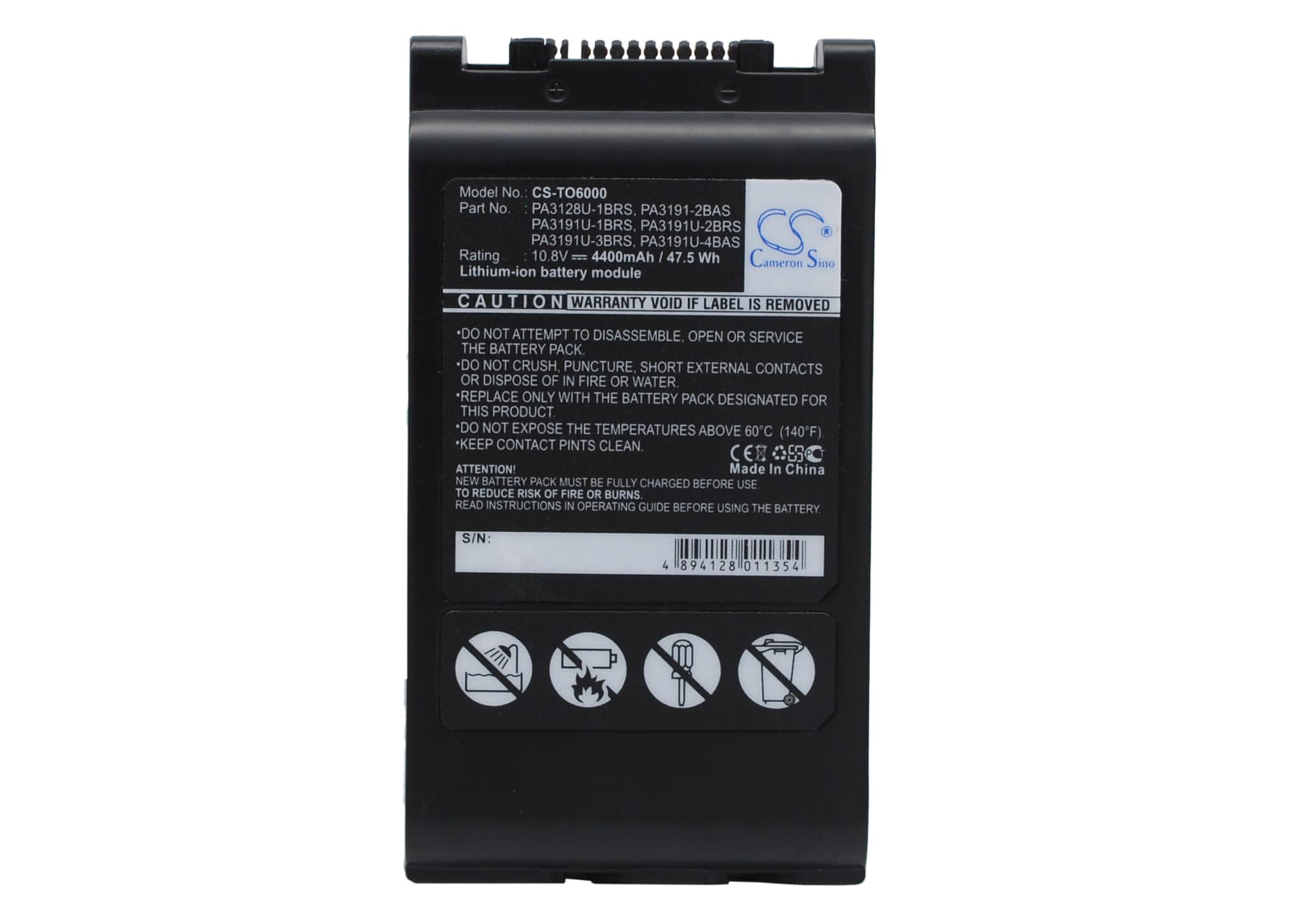 Batteri till Notebook, Bärbar dator för Toshiba Tecra M7-ST4013, Portege M405 m.fl.