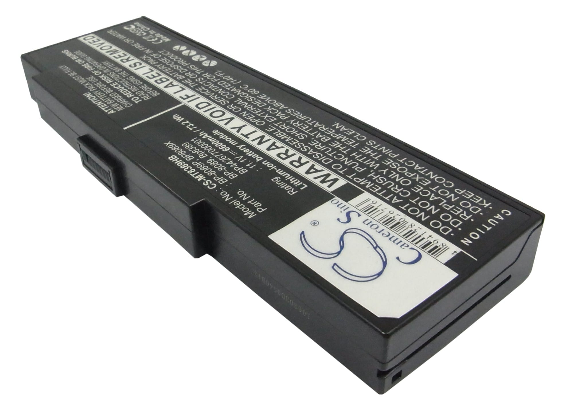 Batteri till Notebook, Bärbar dator för Mitac MiNote 8889, MiNote 8389, MiNote 8089 m.fl.