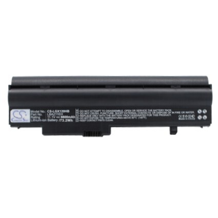 Batteri till Notebook, Bärbar dator för LG X120, X120-L.C7B1A9, X120-L.C7L1A9 m.fl.