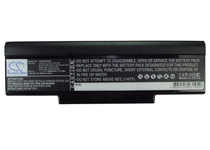 Batteri till Notebook, Bärbar dator för MSI EX600, M655, M660 m.fl.