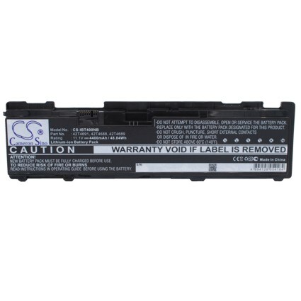 Batteri till Notebook, Bärbar dator för Lenovo ThinkPad T400s, ThinkPad T400s 2801 m.fl.