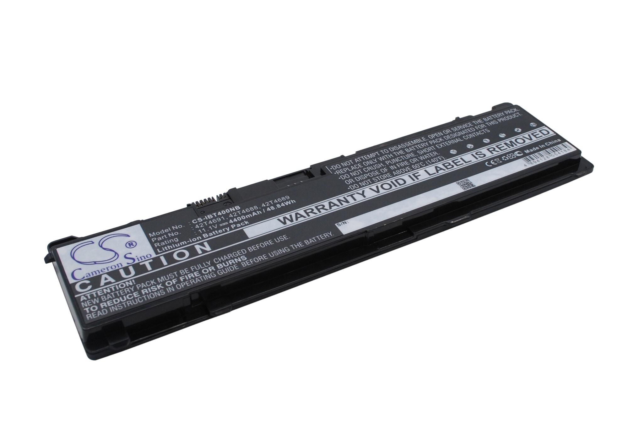 Batteri till Notebook, Bärbar dator för Lenovo ThinkPad T400s, ThinkPad T400s 2801 m.fl.
