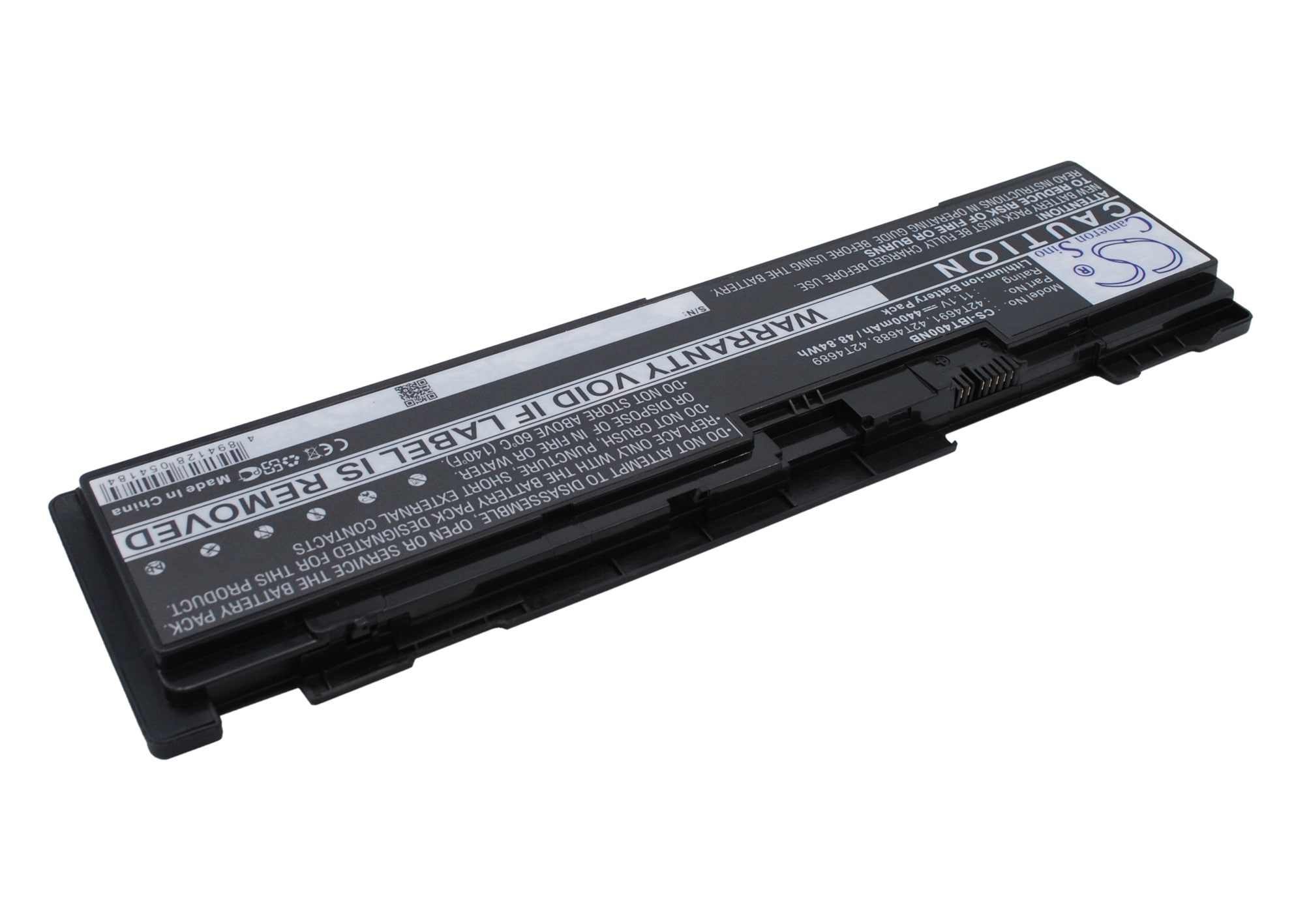 Batteri till Notebook, Bärbar dator för Lenovo ThinkPad T400s, ThinkPad T400s 2801 m.fl.