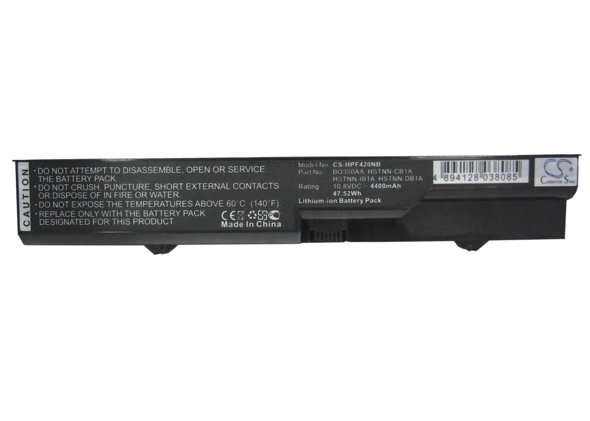 Batteri till Notebook, Bärbar dator för HP 420, 425, 4320t m.fl.