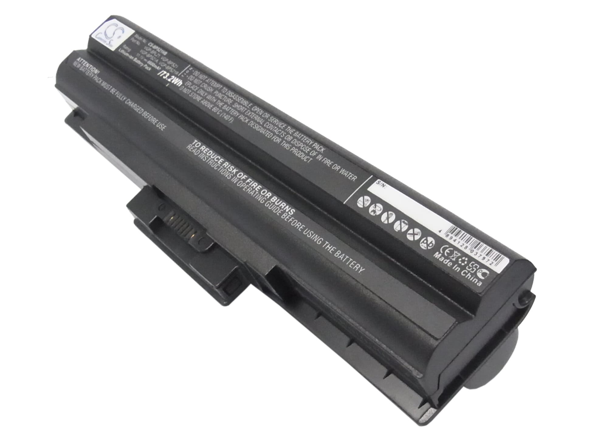 Batteri till Notebook, Bärbar dator för Sony VAIO VGN-AW41JF, VAIO VGN-AW41MF m.fl.