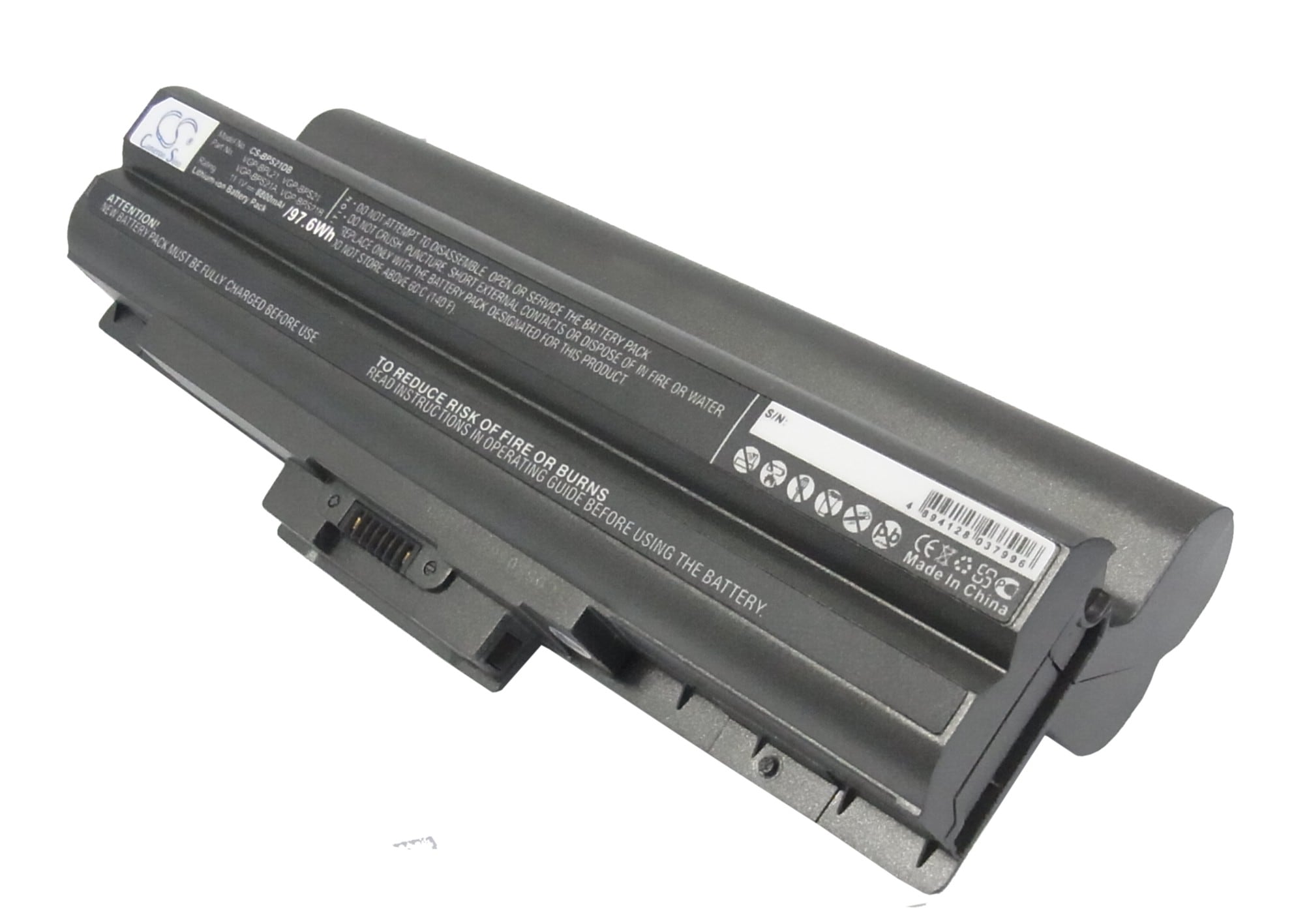 Batteri till Notebook, Bärbar dator för Sony VAIO VGN-AW41JF, VAIO VGN-AW41MF m.fl.