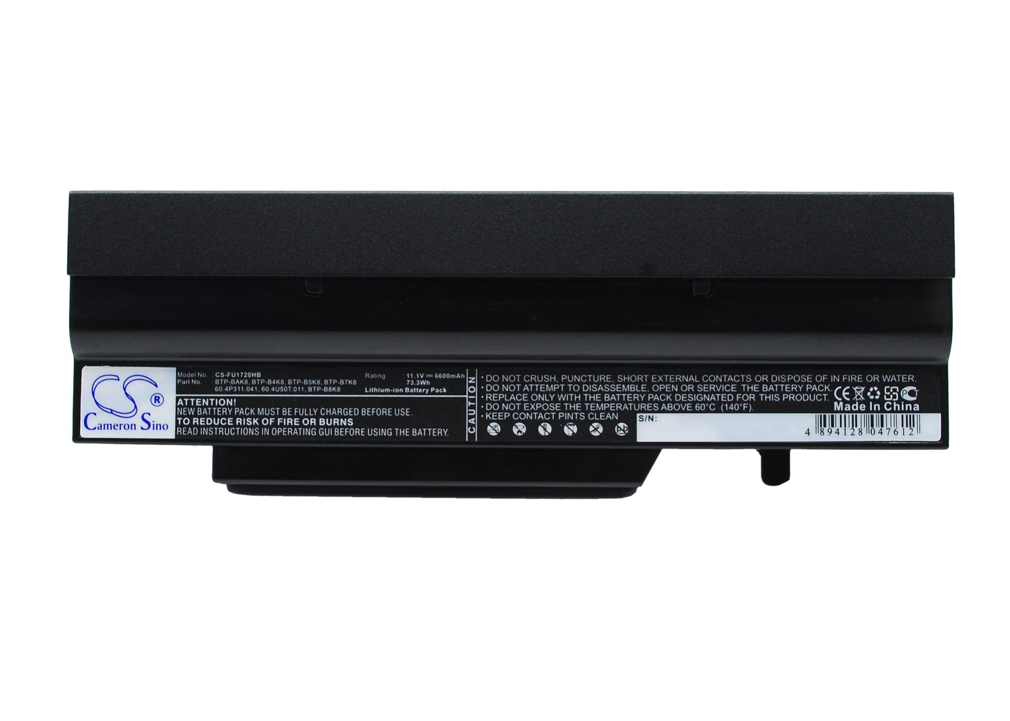Batteri till Notebook, Bärbar dator för Fujitsu Amilo Pro V3405, Amilo Pro V3505 m.fl.