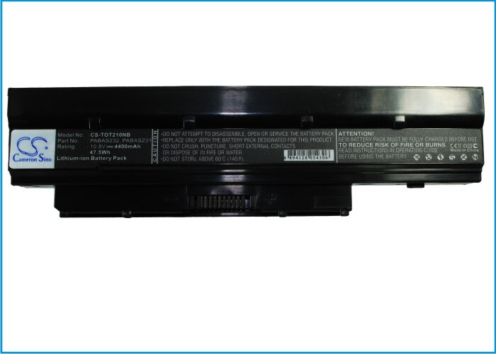 Batteri till Notebook, Bärbar dator för Toshiba Satellite T210D, Satellite T215D m.fl.