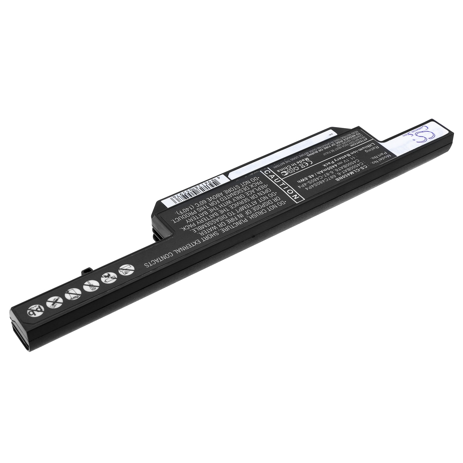 Batteri till Notebook, Bärbar dator för Schenker mySN XESIA E510 Entry, mySN XMG A501 m.fl.