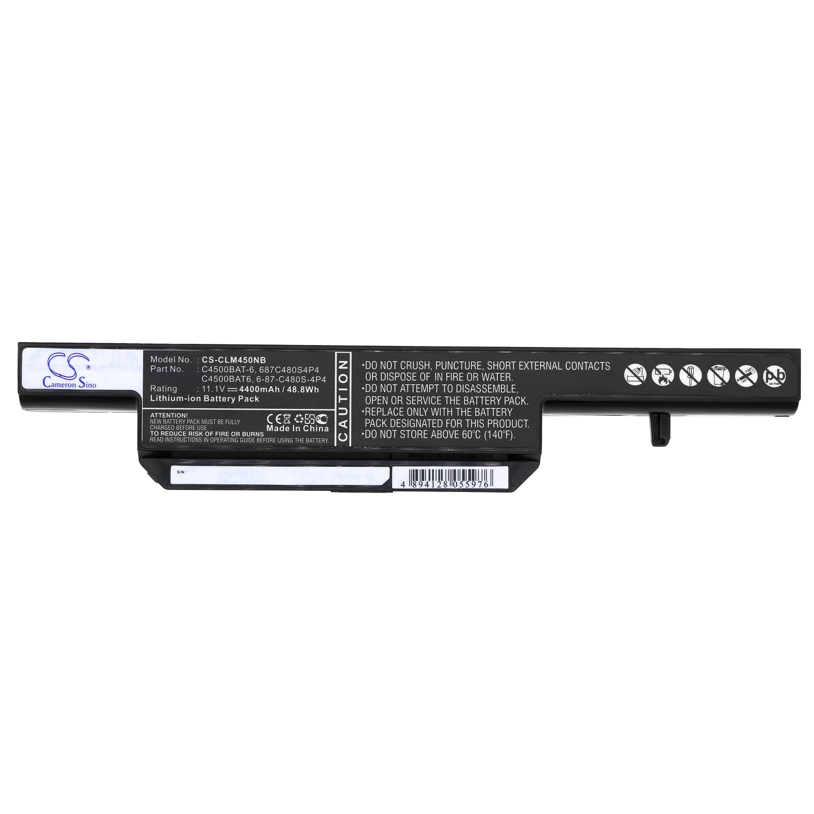 Batteri till Notebook, Bärbar dator för Schenker mySN XESIA E510 Entry, mySN XMG A501 m.fl.