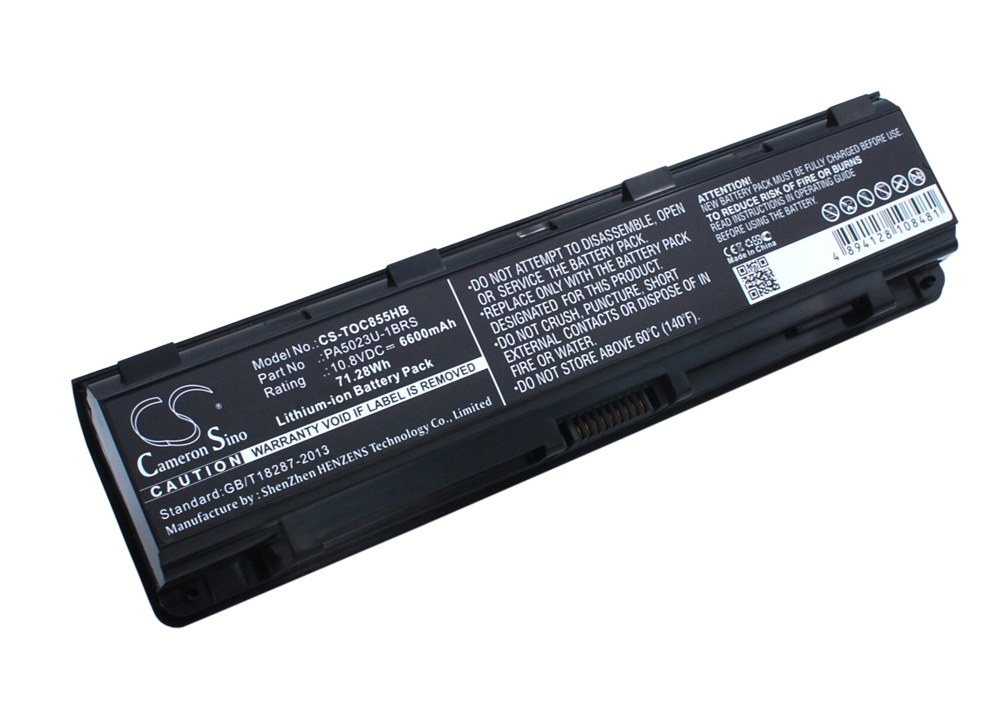 Batteri till Notebook, Bärbar dator för Toshiba Satellite C855, Satellite C855-10G m.fl.