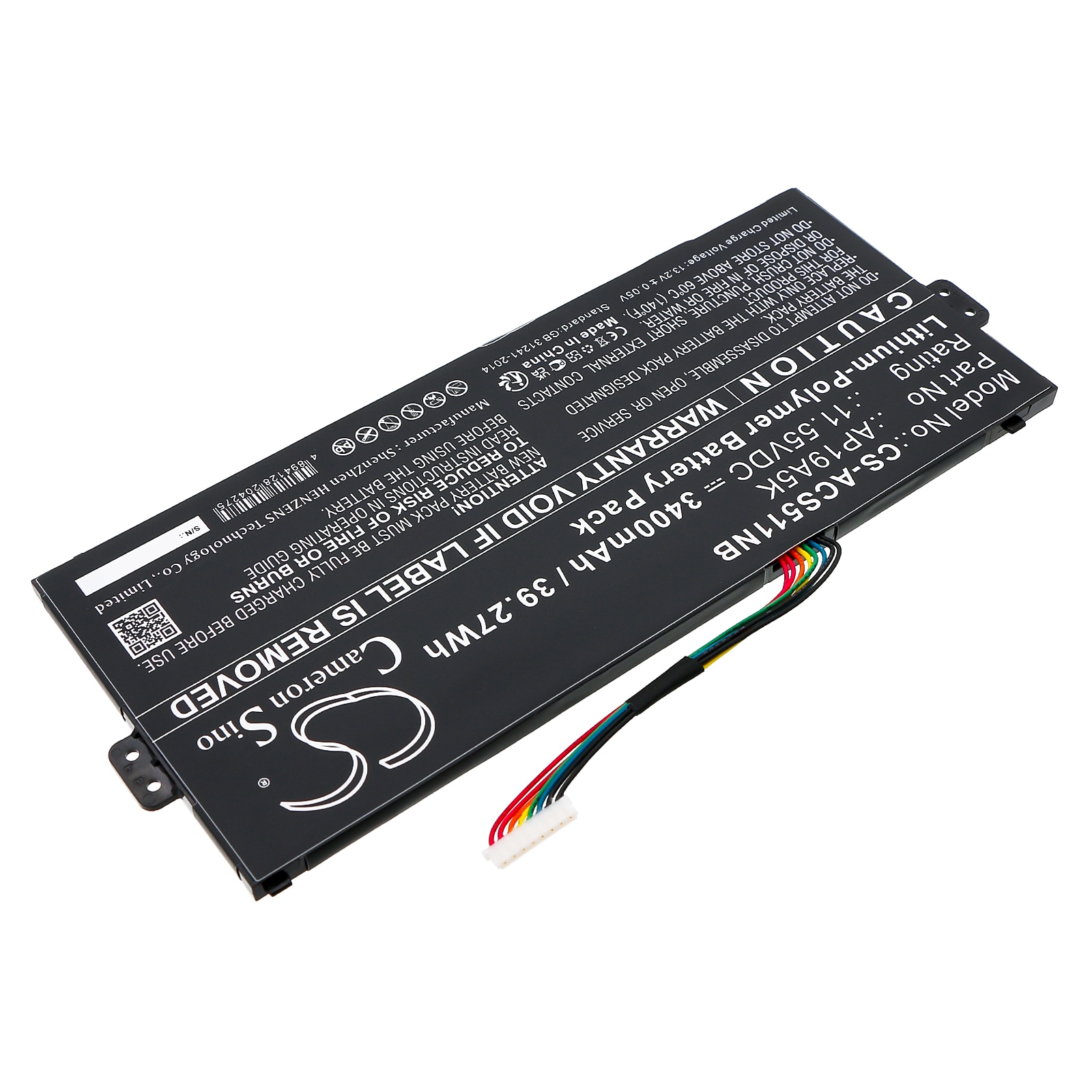 Batteri till Notebook, Bärbar dator för Acer Chromebook Spin 511 R752T-C3M5 m.fl.
