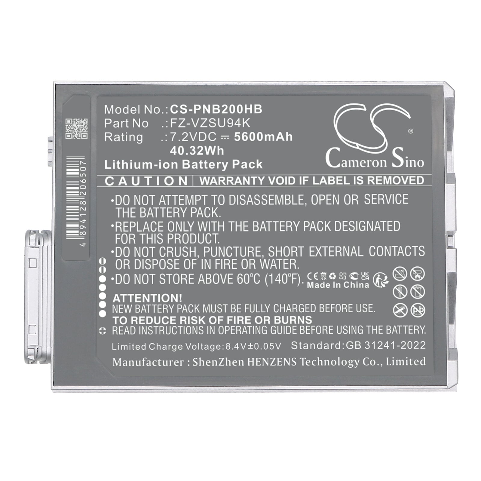 Batteri till Notebook, Bärbar dator för Panasonic Toughpad FZ-M1, FZ-B2 m.fl.