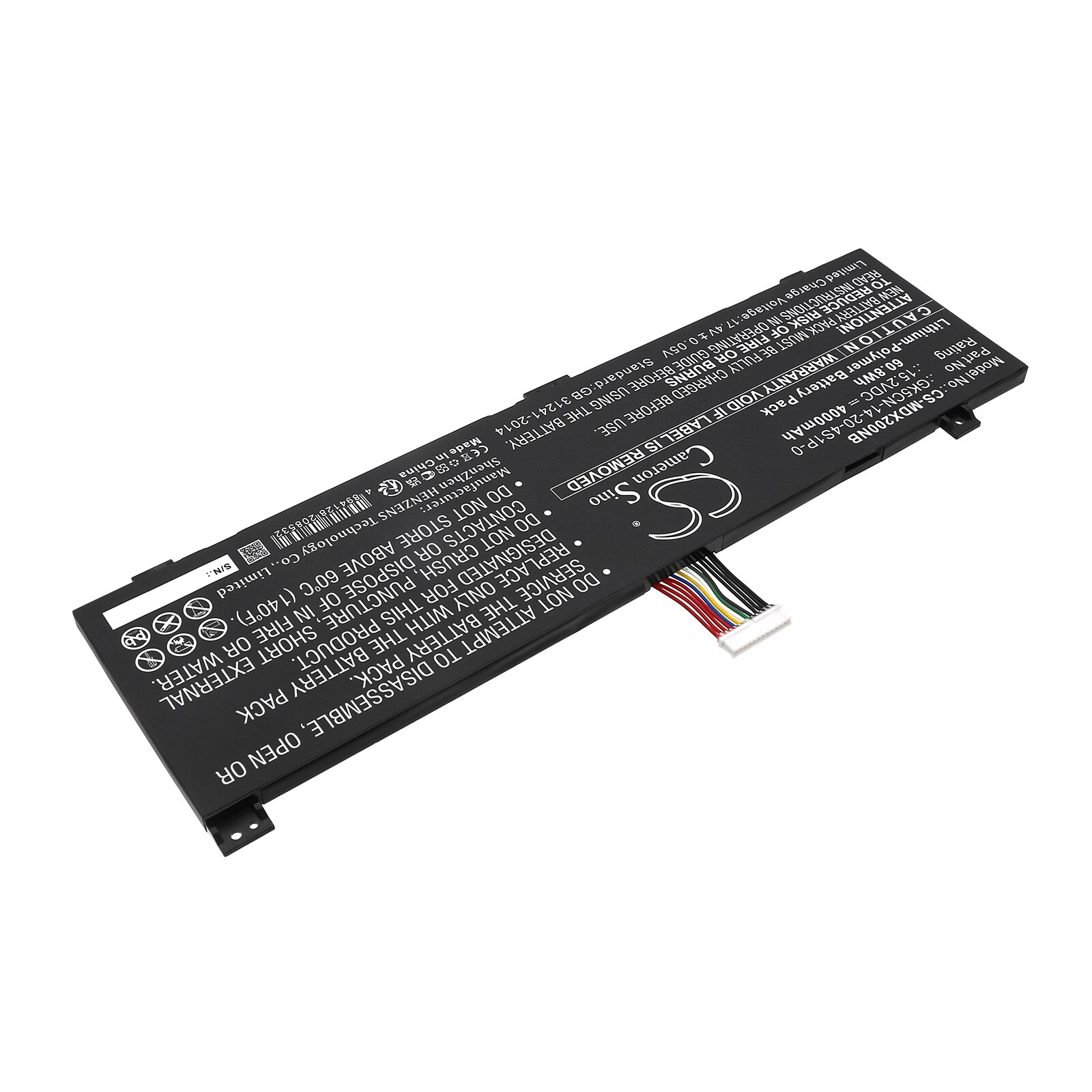 Batteri till Notebook, Bärbar dator för Schenker XMG Core 15, XMG Core 17 m.fl.